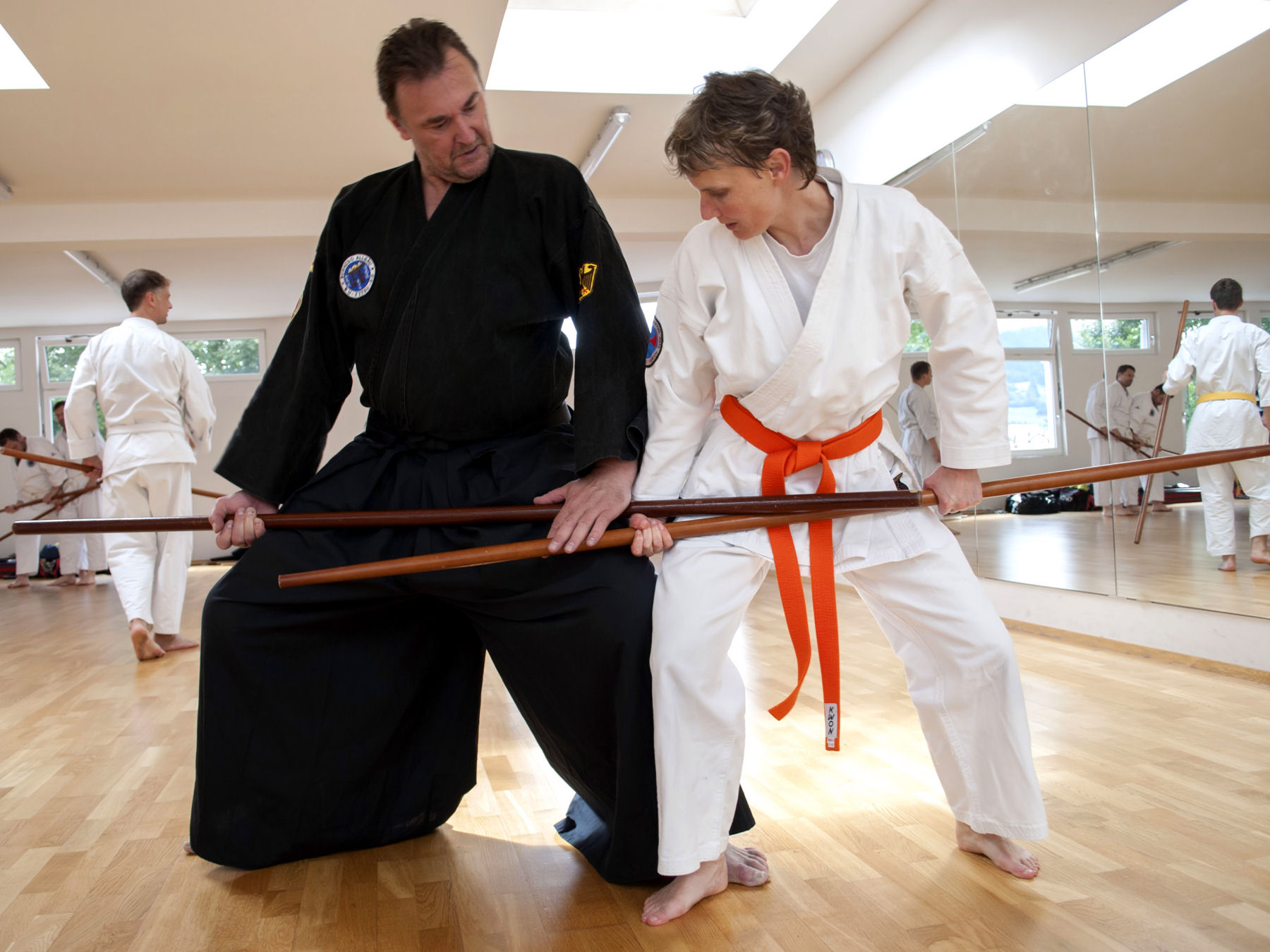 Kobudo Kumite Bo